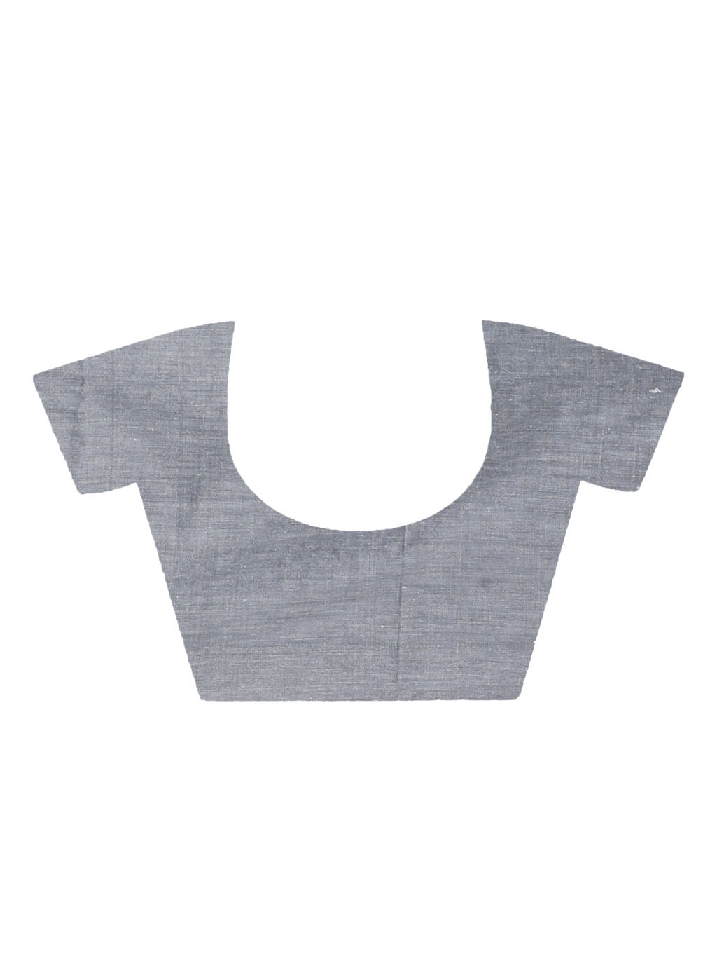 Grey Pure Cotton ThanKhadi Hand Loom Saree (5240)